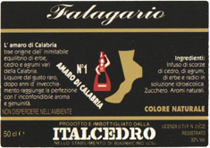 Amaro di Calabria n.1 - 1986-2000