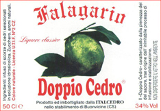 liquore doppio cedro